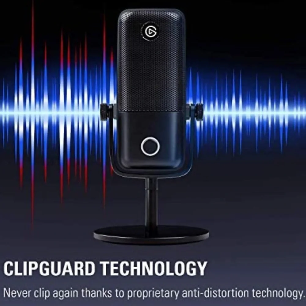 Elgato Wave:1 - Premium Cardioid USB Condenser Microphone for Streaming plus+